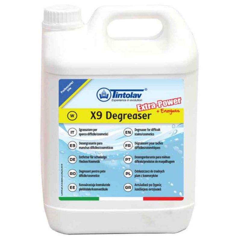 Detergent Aditiv Profesional Puternic Degresant pentru Rufe X9 Degreaser 5 Litri