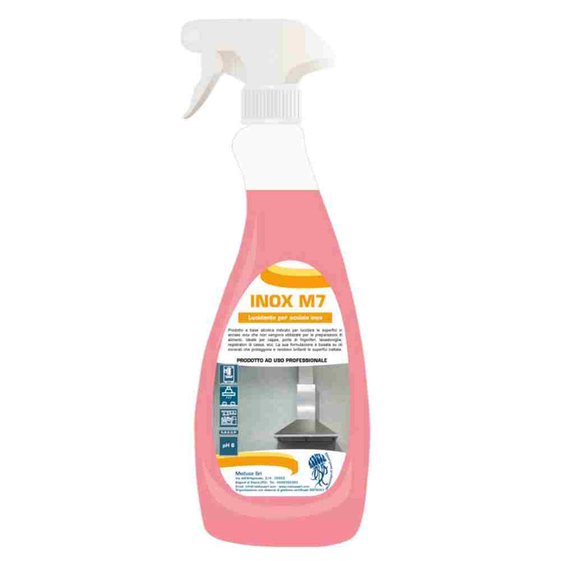 Detergent Bucatarie pentru Lustruirea Suprafețelor Inox M7 0,75 litri HACCP