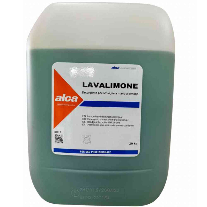 Detergent Lichid de Vase cu parfum de lămâie Lavalimone 20 Litri