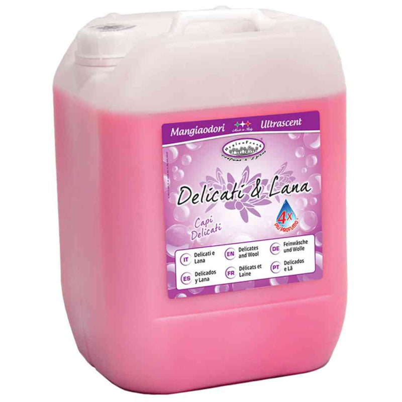 Detergent Lichid pentru Haine Delicate din Lana, Cashmere si Matase Delicati&Lana 10 Litri